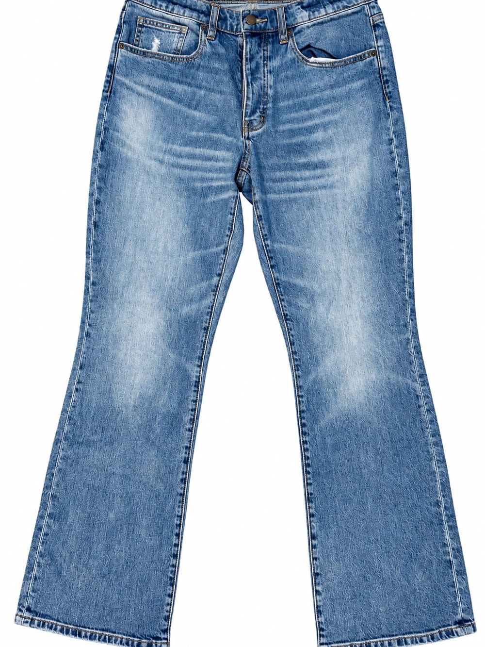 Oliver Logan Women’s Size 29 Flare Bootcut Jeans Medium Wash Stretch Denim